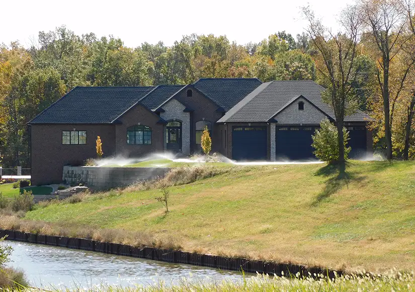 finished home after built based off drafted architecture plans st. louis mo